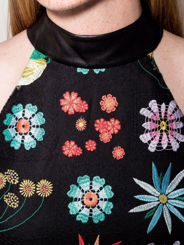 Sicily Halterneck Mini Dress