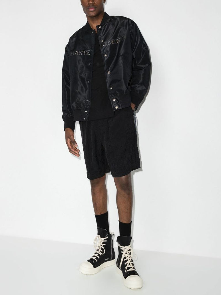 Crystal Logo Bomber Jacket