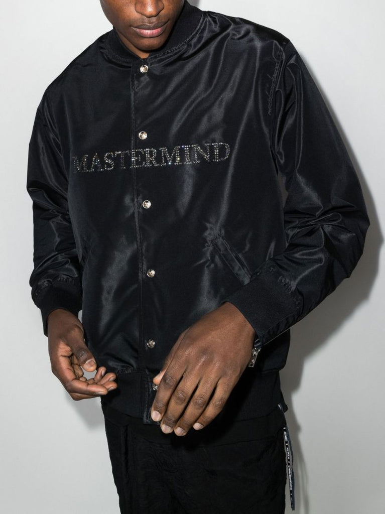 Crystal Logo Bomber Jacket