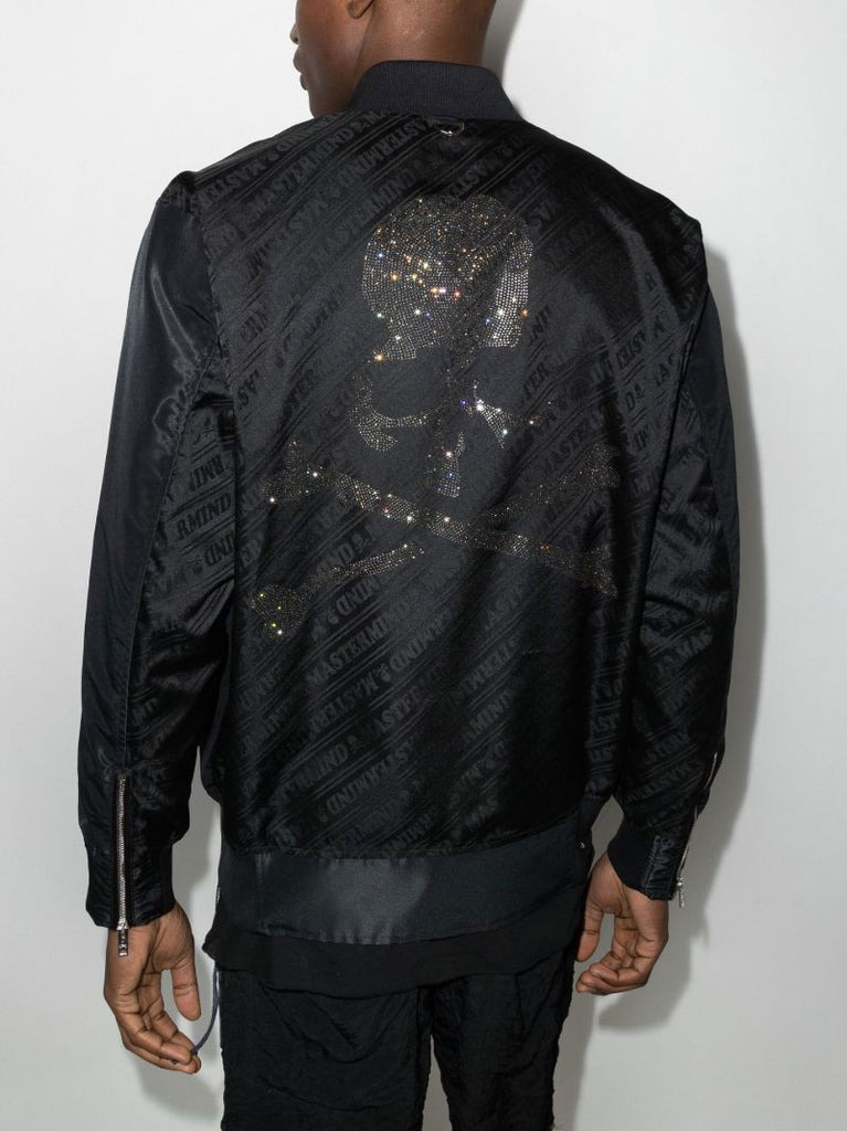 Crystal Logo Bomber Jacket
