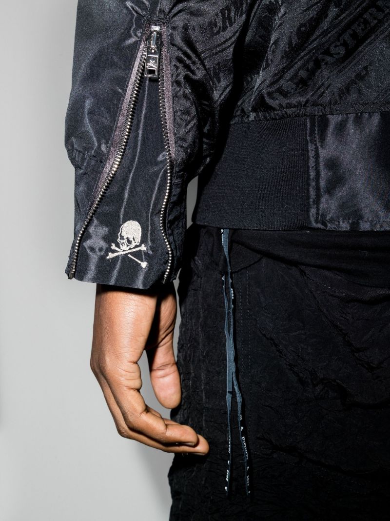 Crystal Logo Bomber Jacket