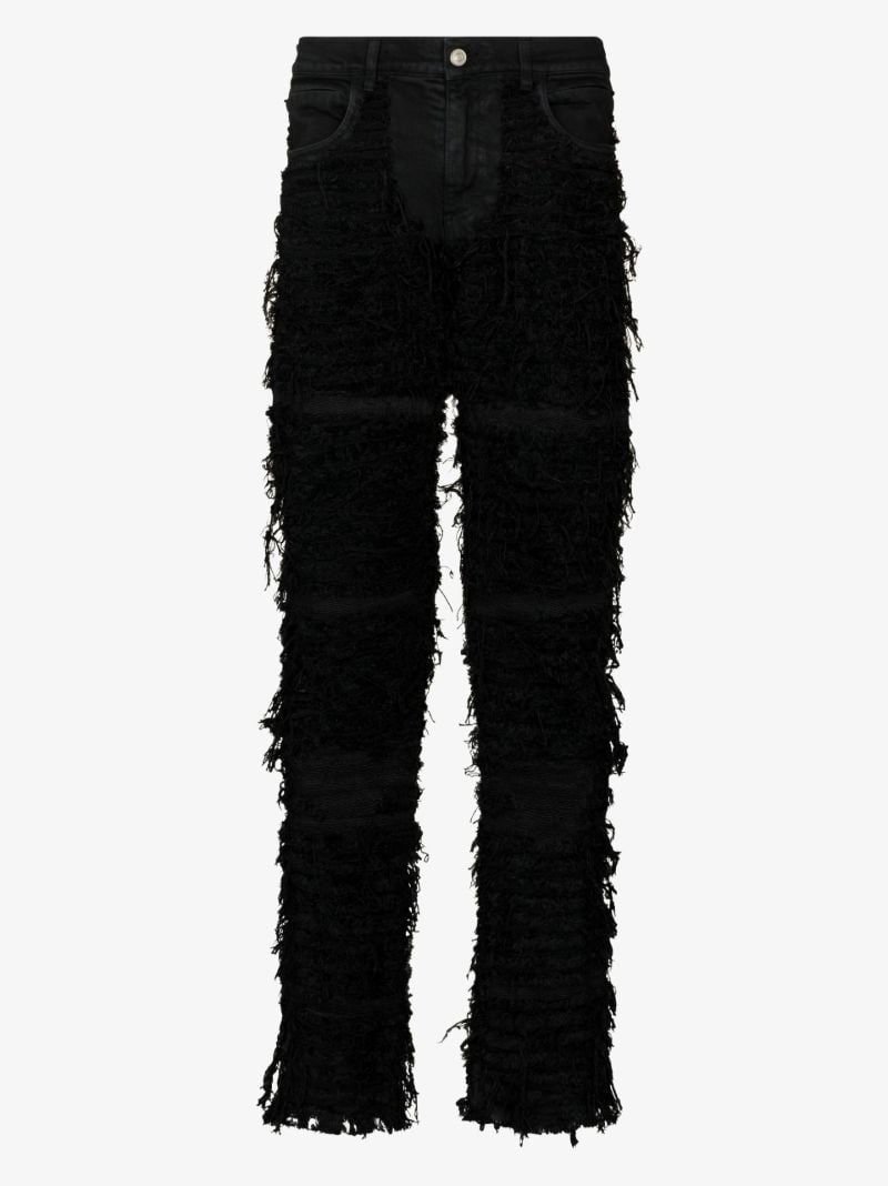 X Blackmeans Shredded Slim Jeans