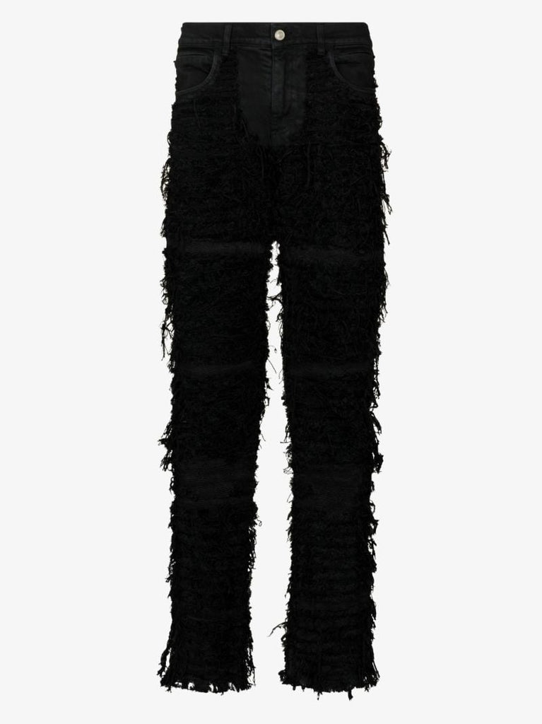 X Blackmeans Shredded Slim Jeans