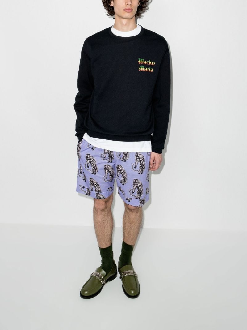 Guilty Parties Graphic Print Sweater