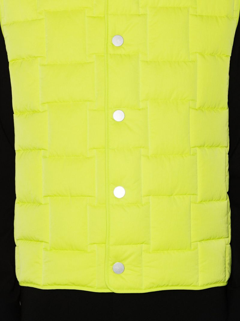 Green Quilted Shell Gilet