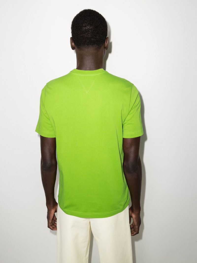 Sunrise Logo Embroidered Cotton T-shirt