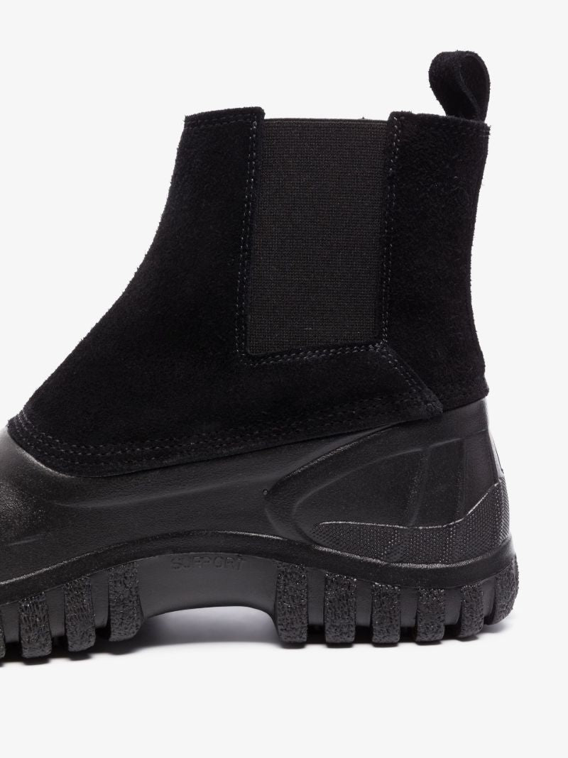 Black Balbi Suede Ankle Boots