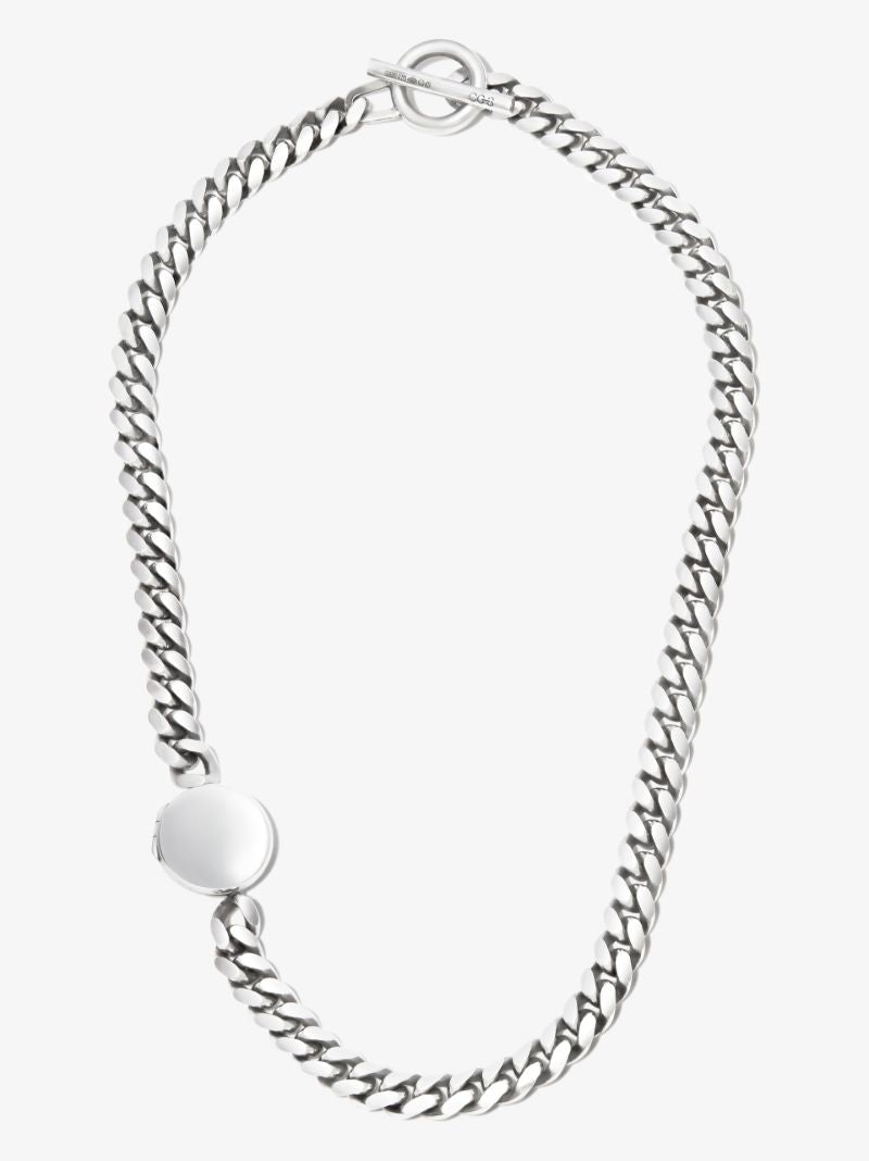Sterling Silver Locket Chain Necklace