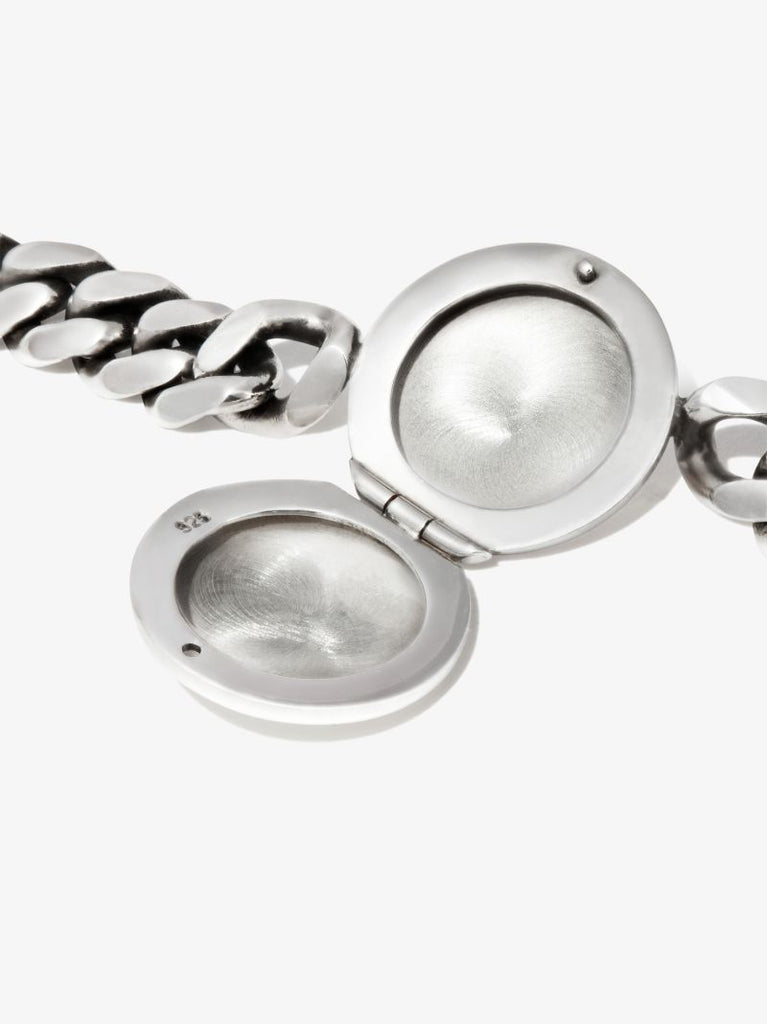 Sterling Silver Locket Chain Necklace