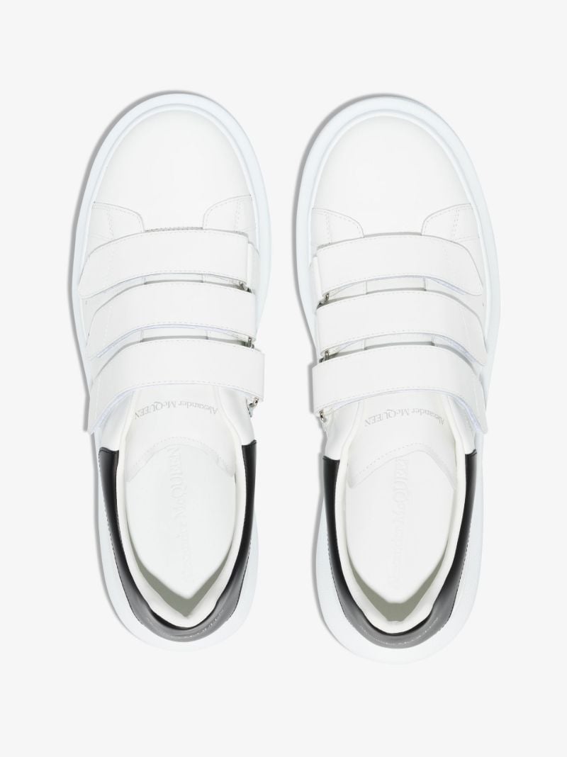 White and Black Oversized Sneakers
