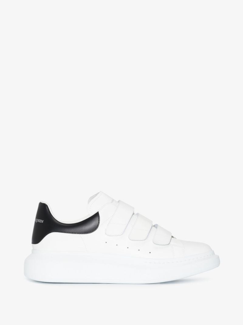 White and Black Oversized Sneakers