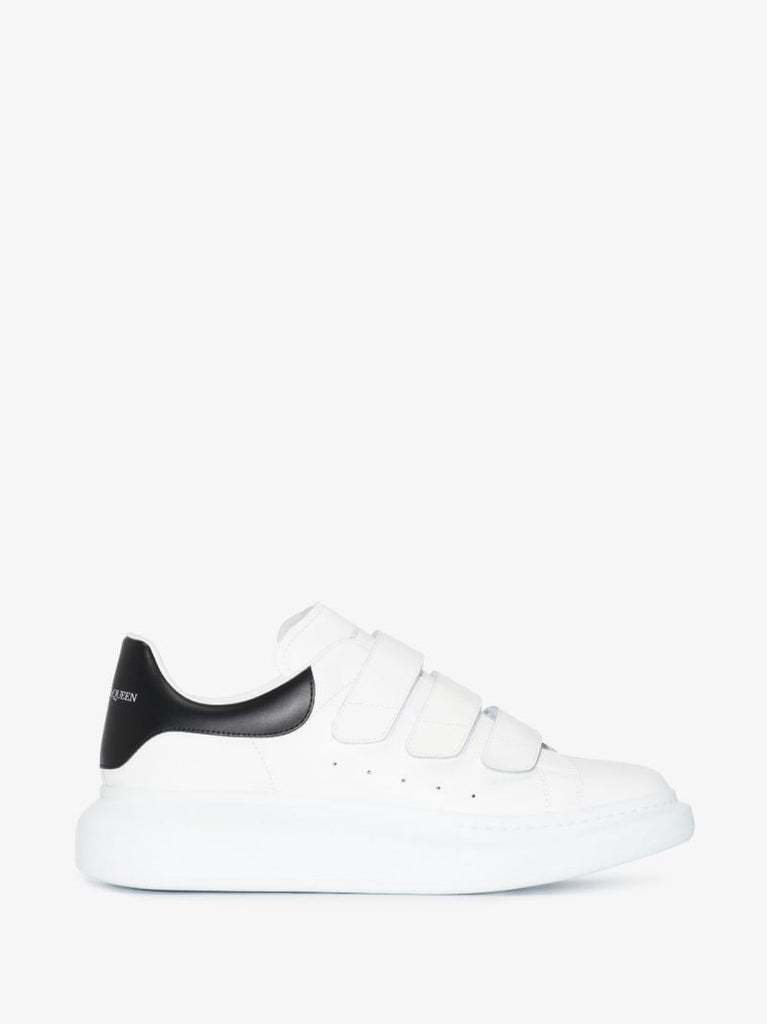 White and Black Oversized Sneakers