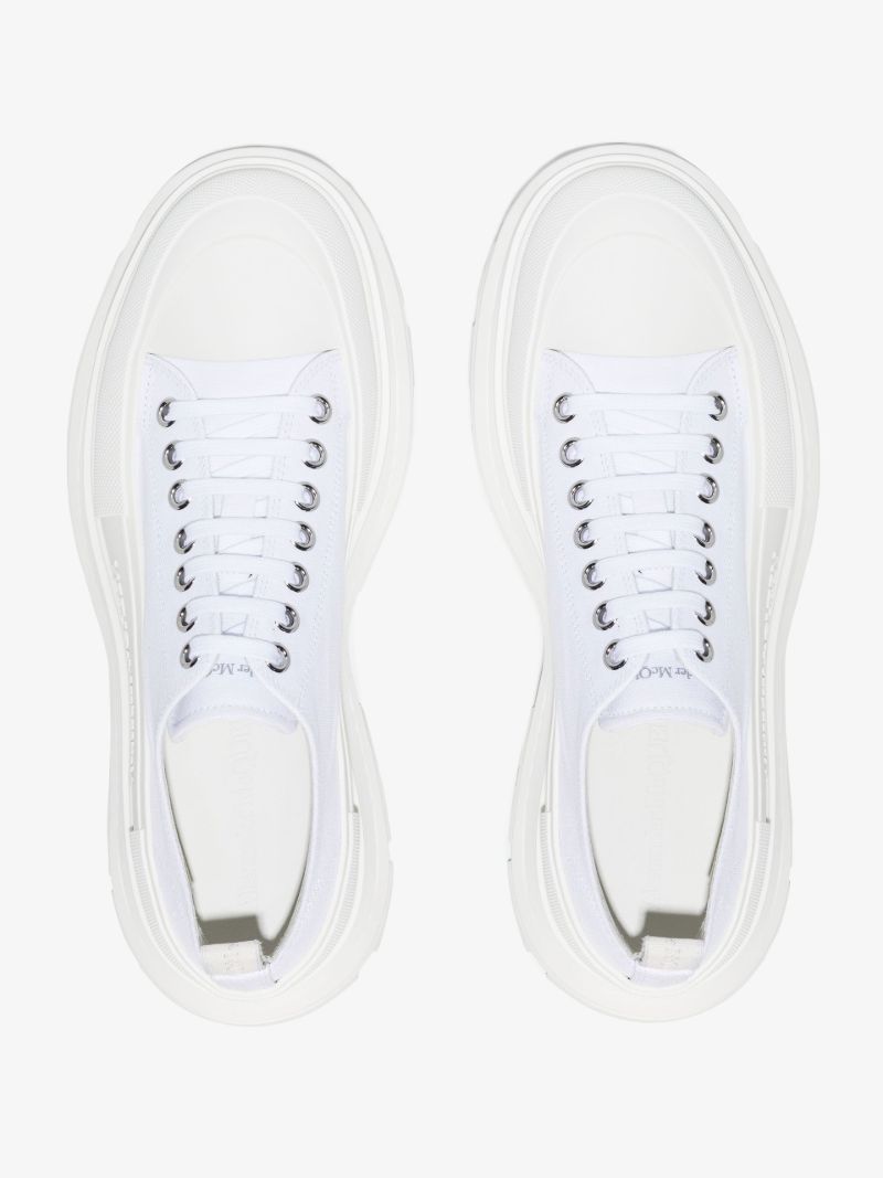 White Tread Slick Boots