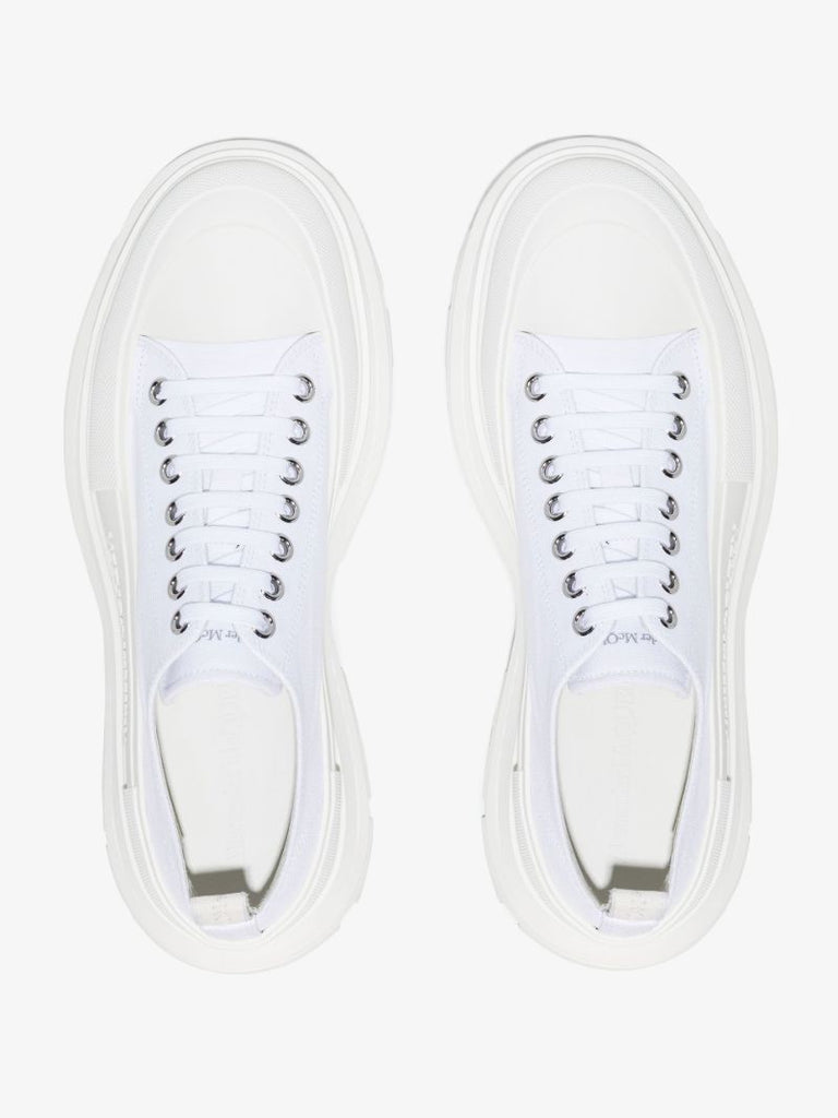 White Tread Slick Boots