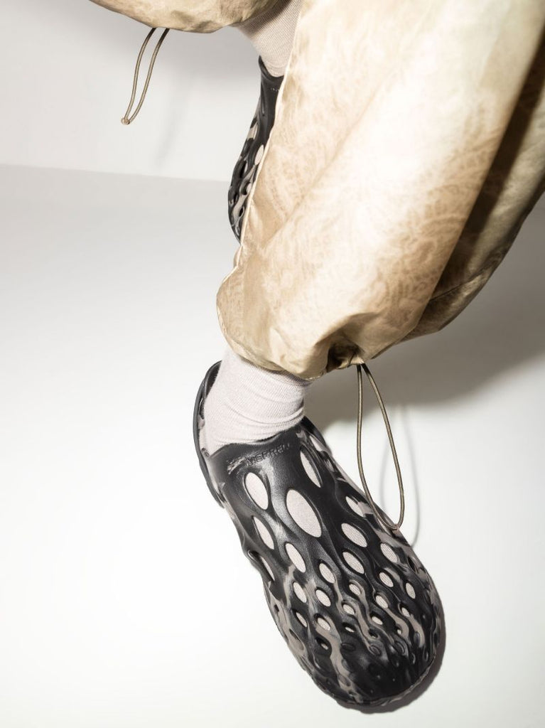 Grey Hydro Moc Sandals