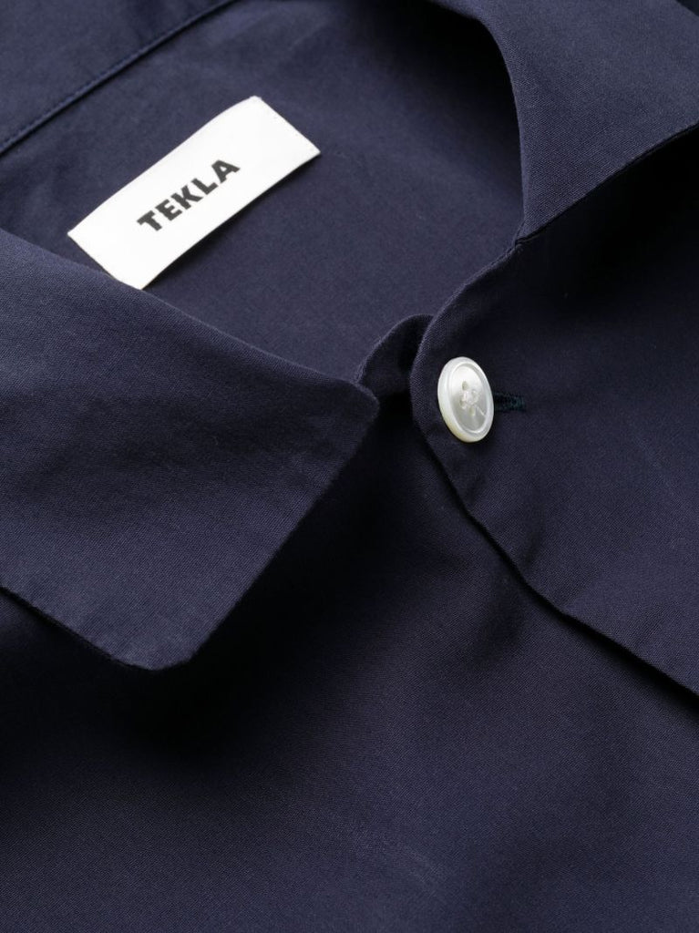 Blue Organic Cotton Pyjama Shirt