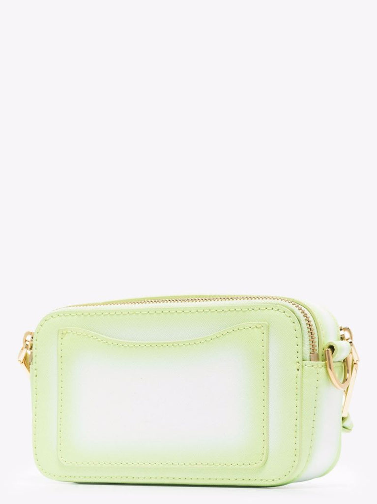 Green the Snapshot Leather Cross Body Bag