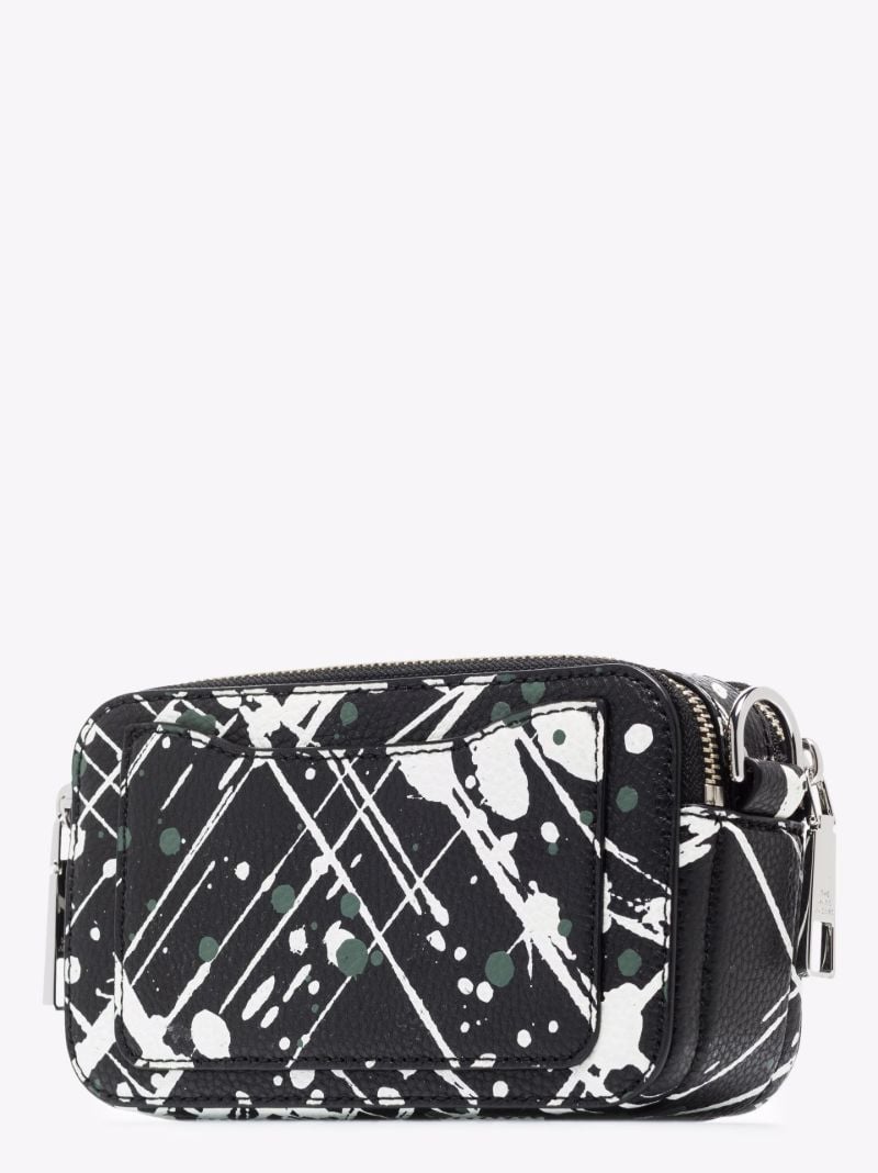 Black the Snapshot Leather Cross Body Bag