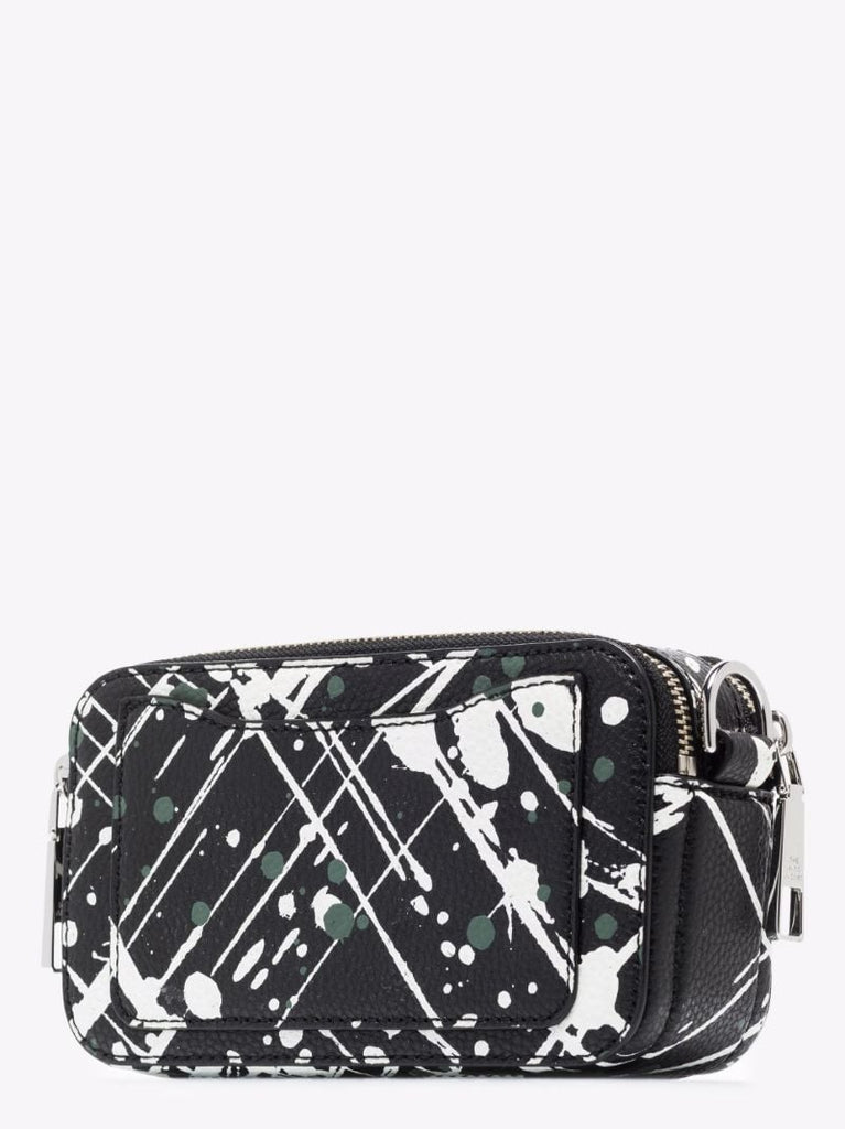 Black the Snapshot Leather Cross Body Bag