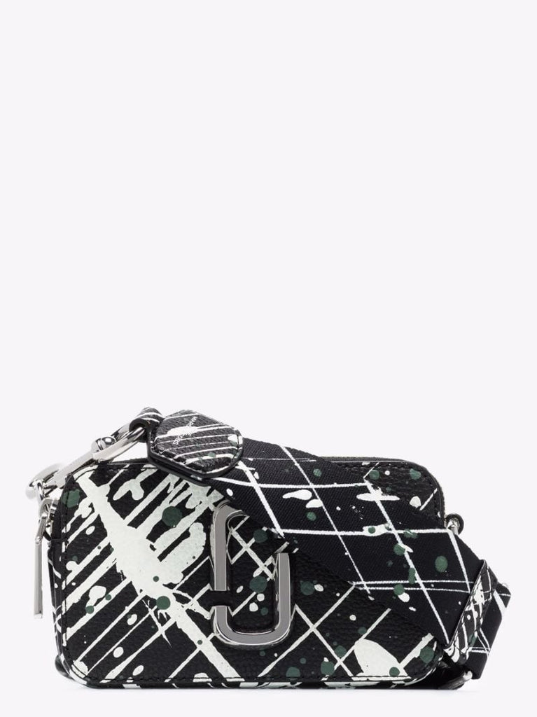 Black the Snapshot Leather Cross Body Bag