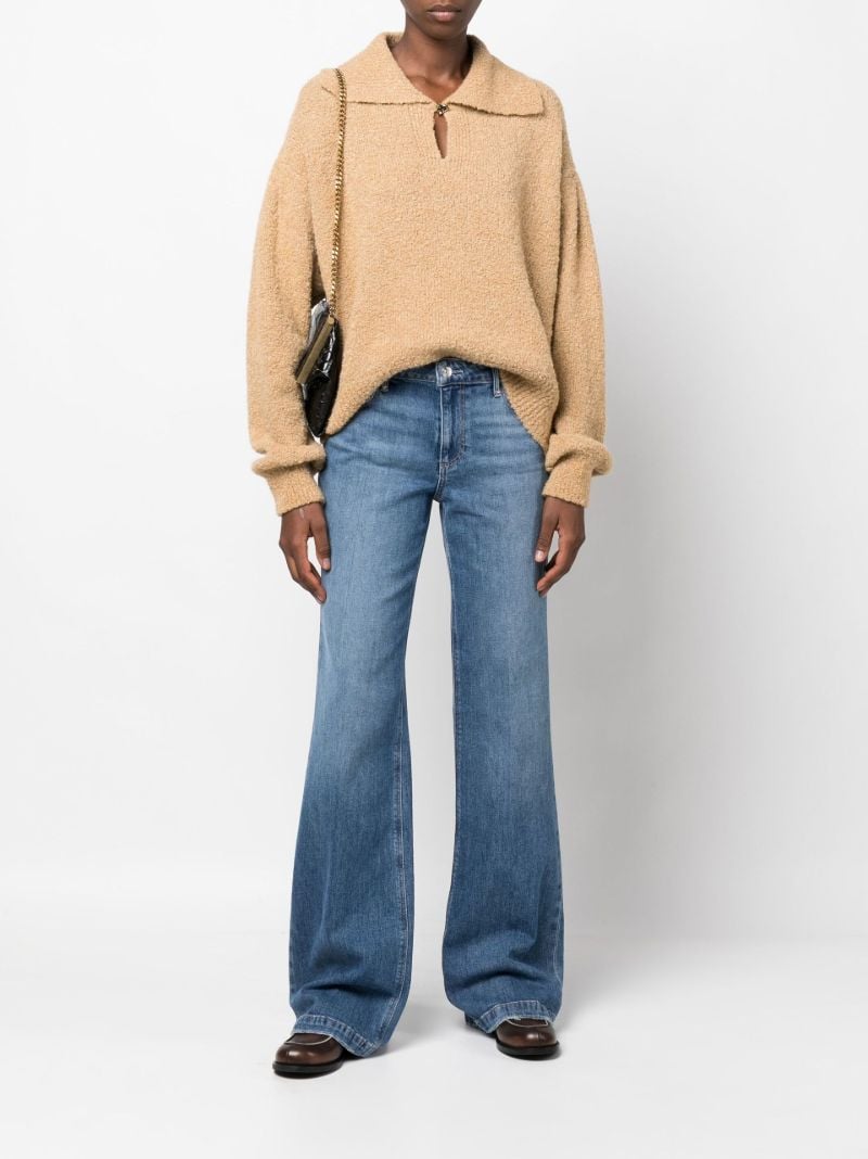 Blue Sabine Wide-leg Jeans