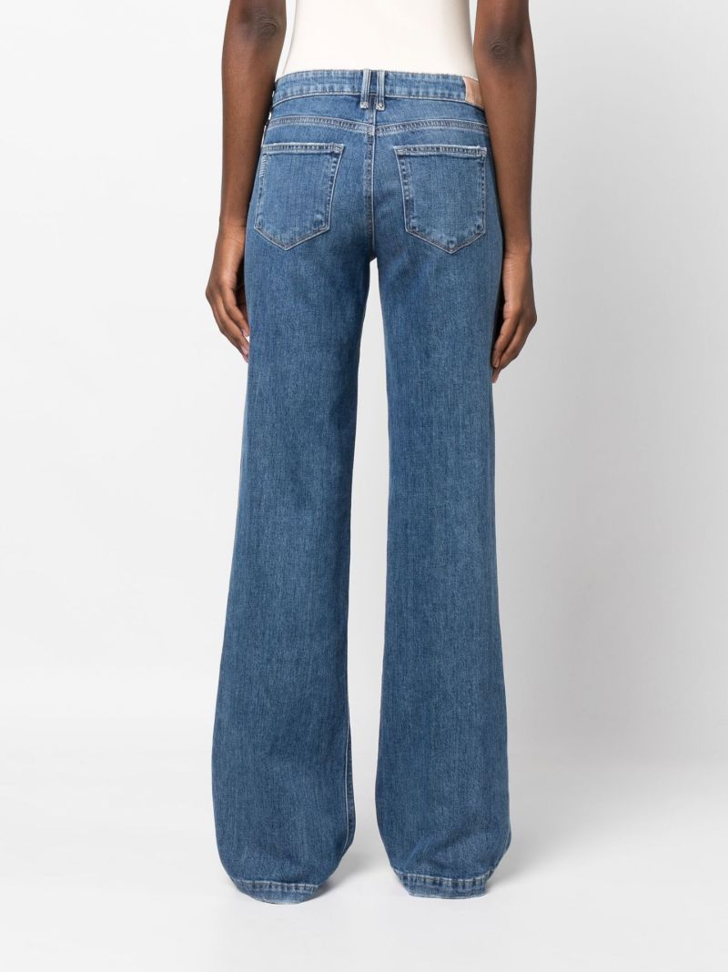 Blue Sabine Wide-leg Jeans