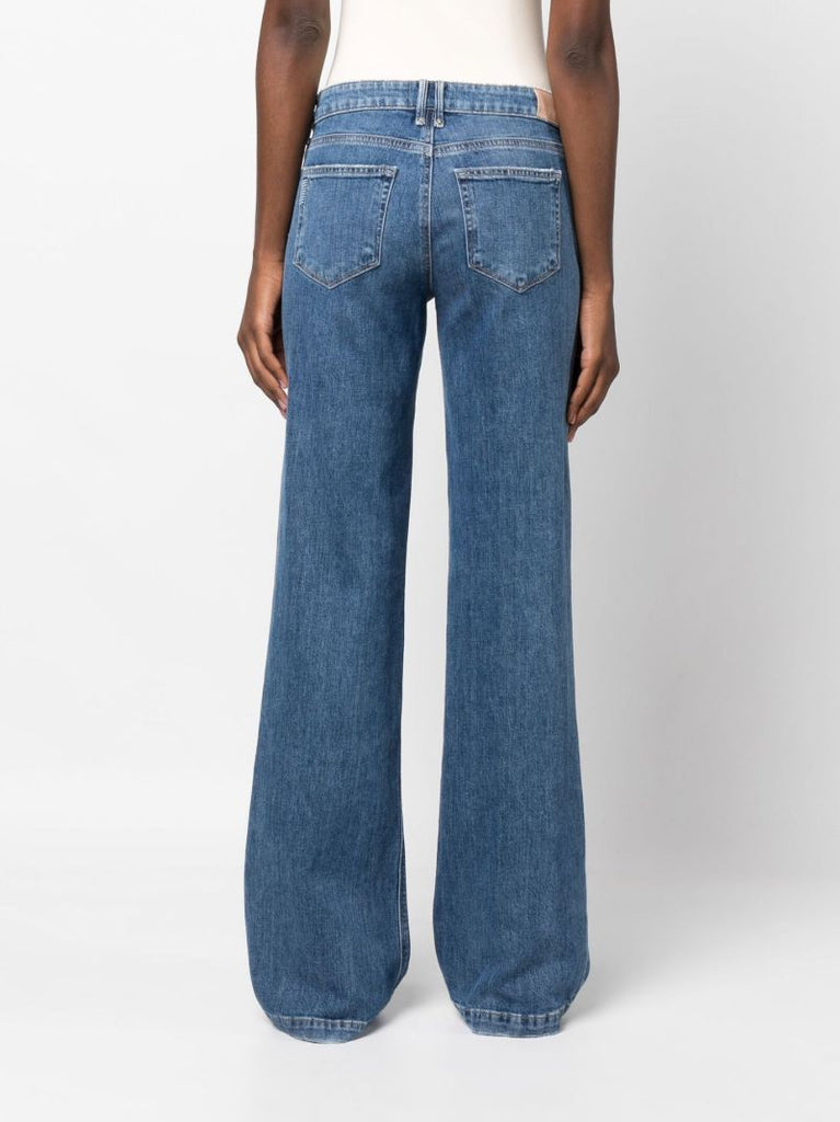 Blue Sabine Wide-leg Jeans