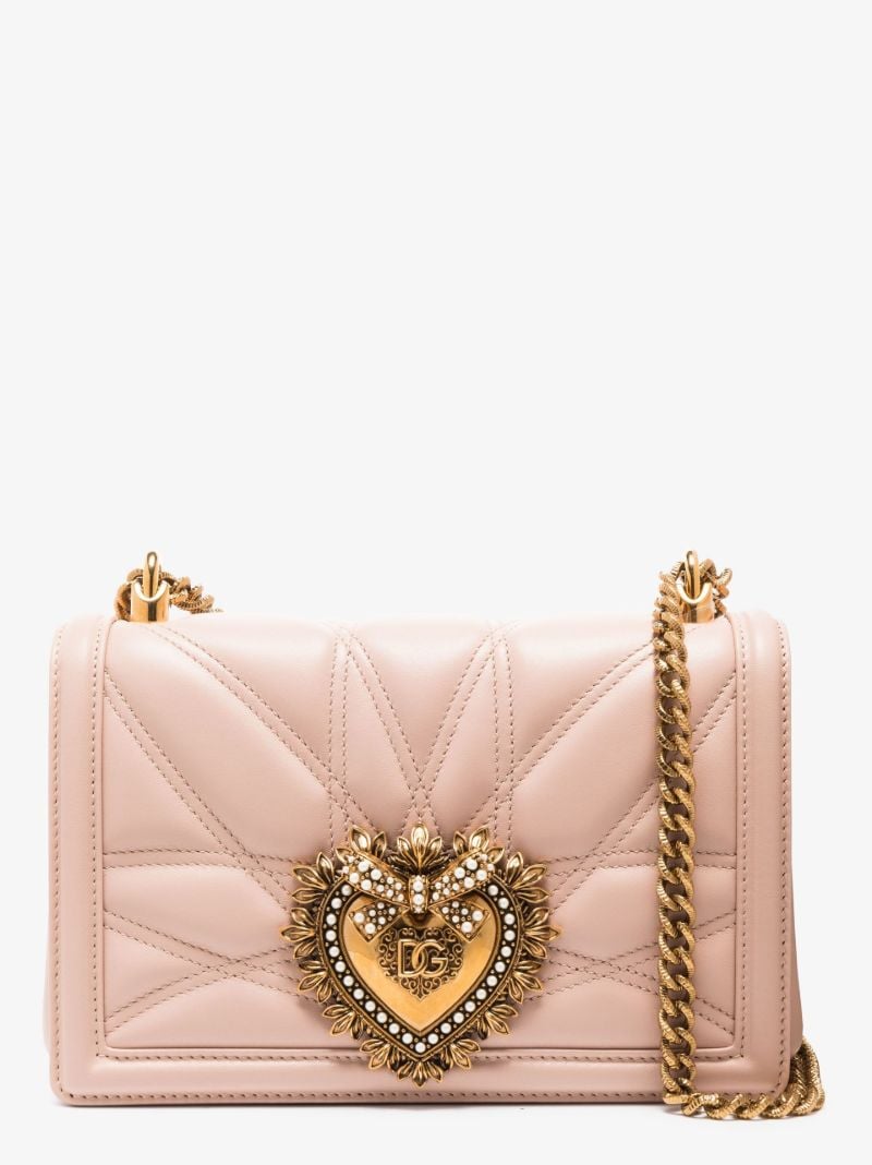 Pink Devotion Quilted Shoulder Bag