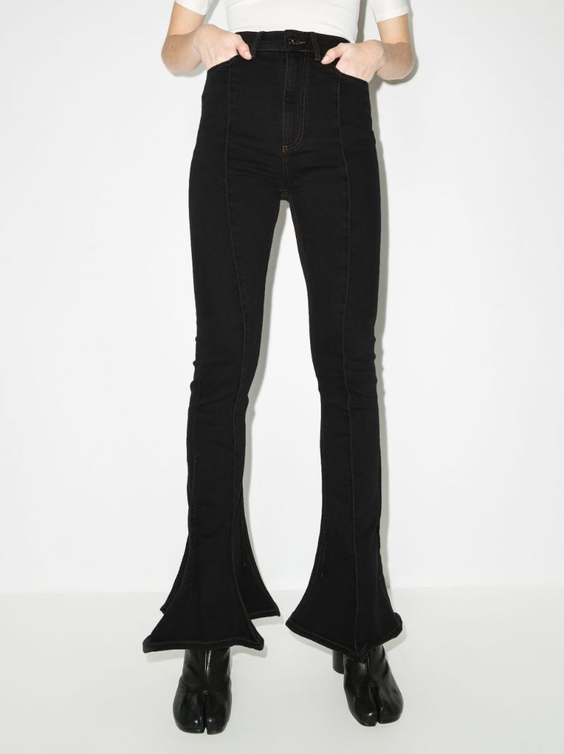 Trumpet High Waist Flared Jeans