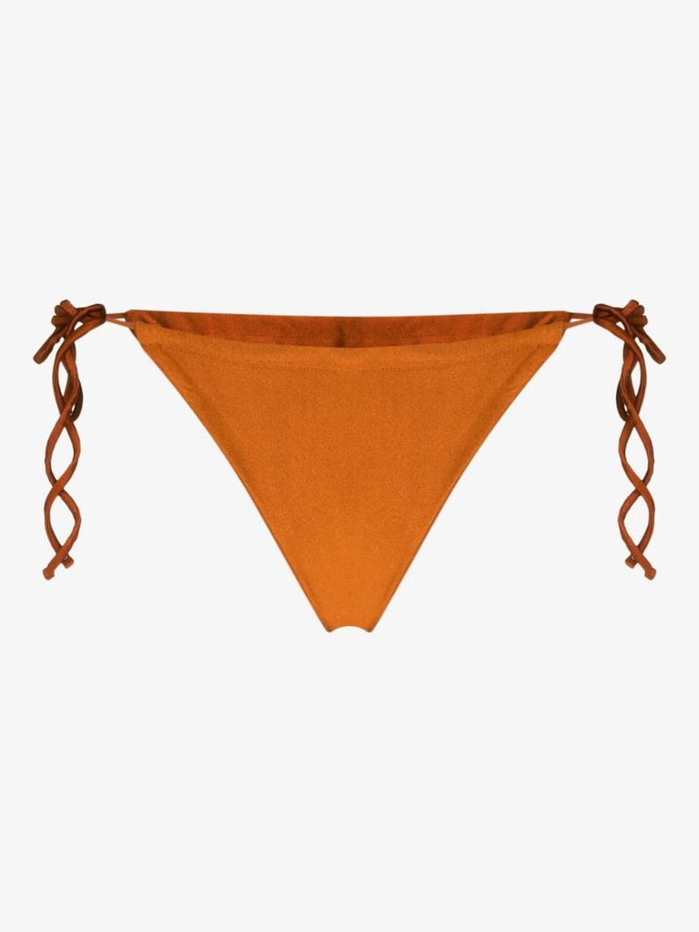 Brown Lana Tie Side Bikini Bottoms
