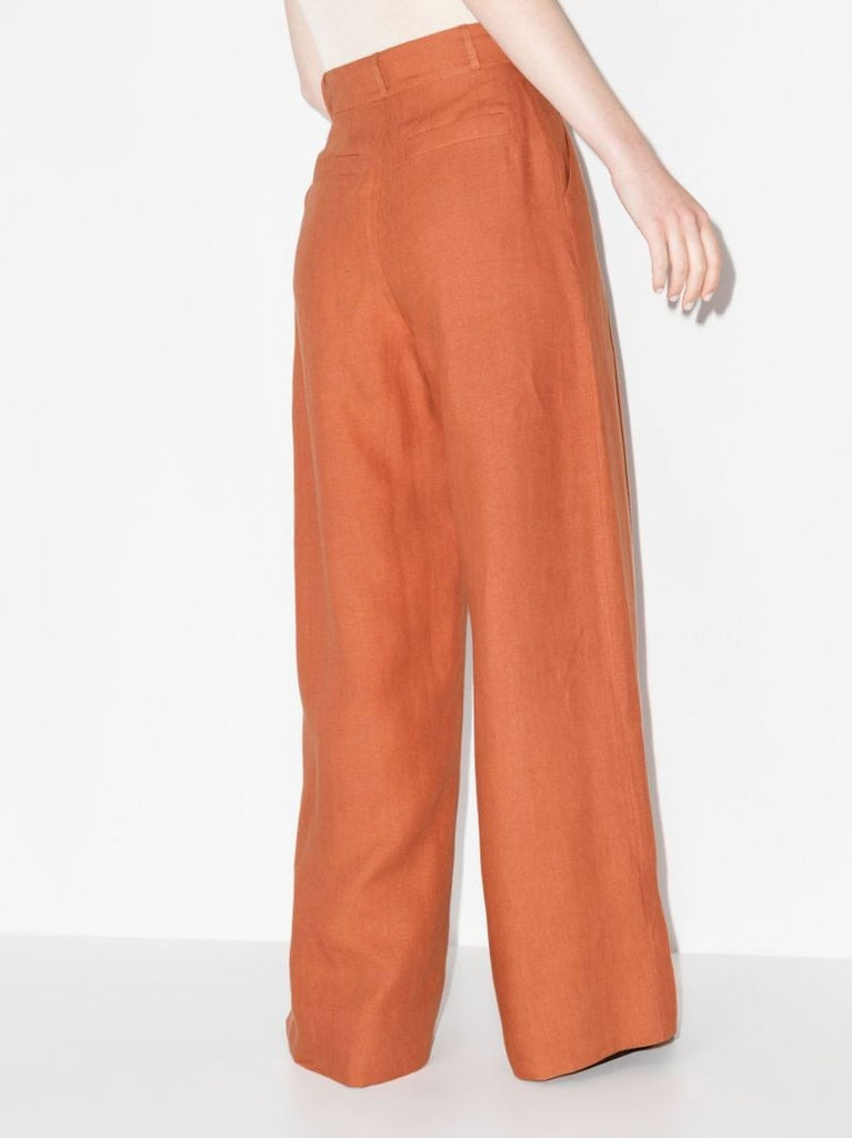Molly Wide Leg Linen Trousers