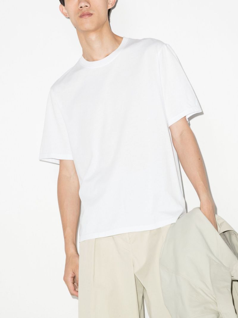 White Bric Cotton T-shirt