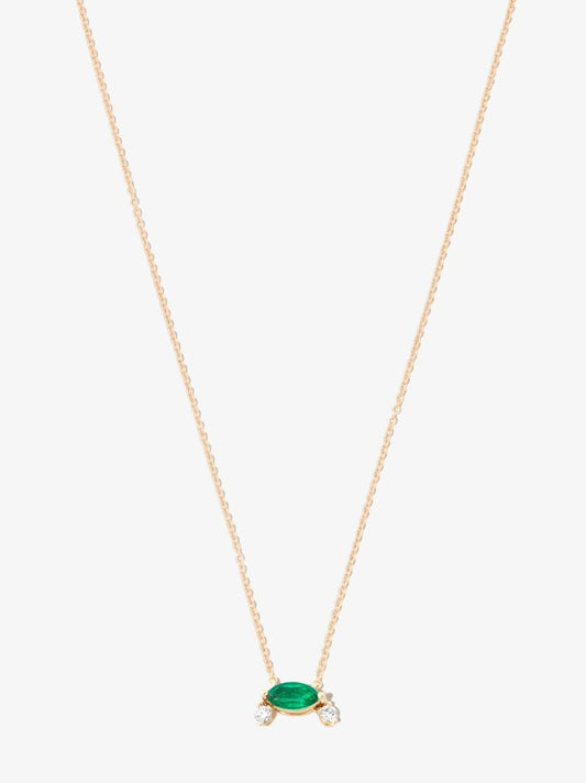 18k Yellow Gold Dancing Diamonds Necklace