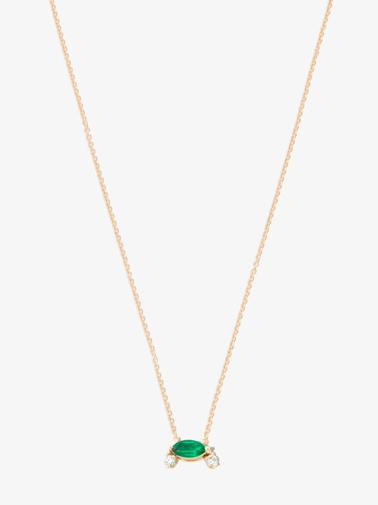 18k Yellow Gold Dancing Diamonds Necklace
