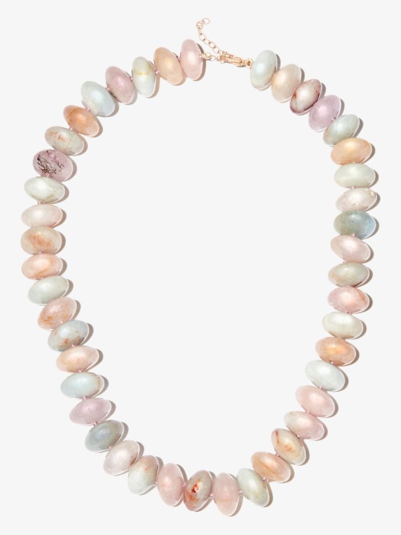 14k Yellow Gold Oracle Xl Morganite Necklace