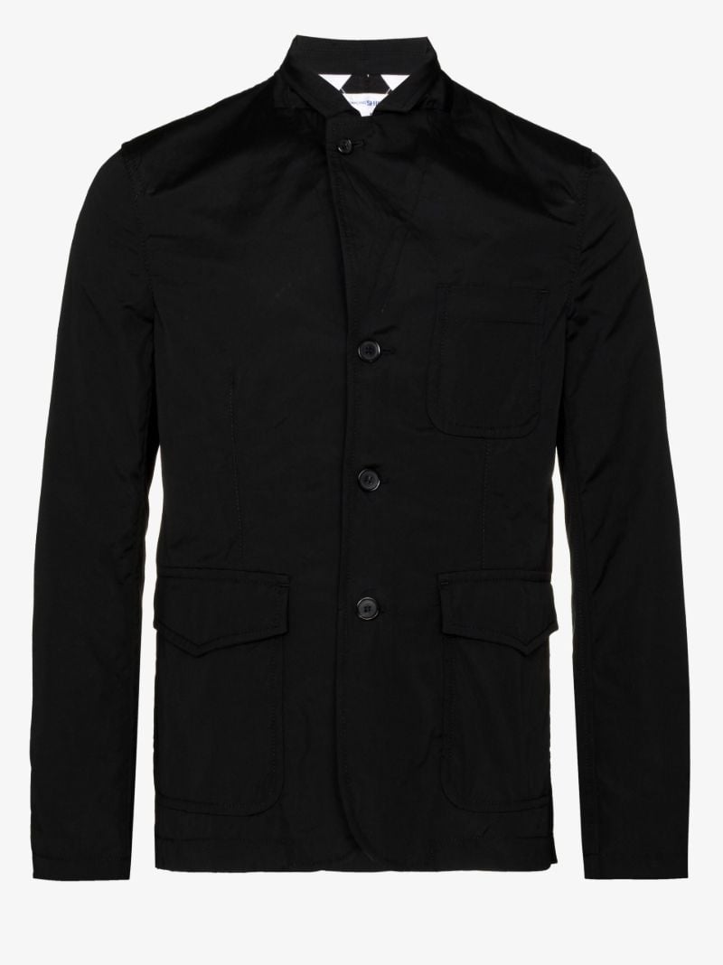 Unstructured Cotton Blazer