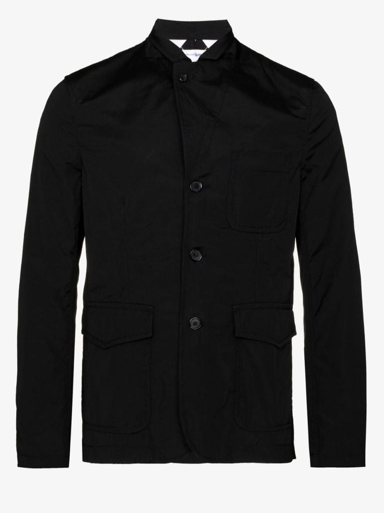 Unstructured Cotton Blazer