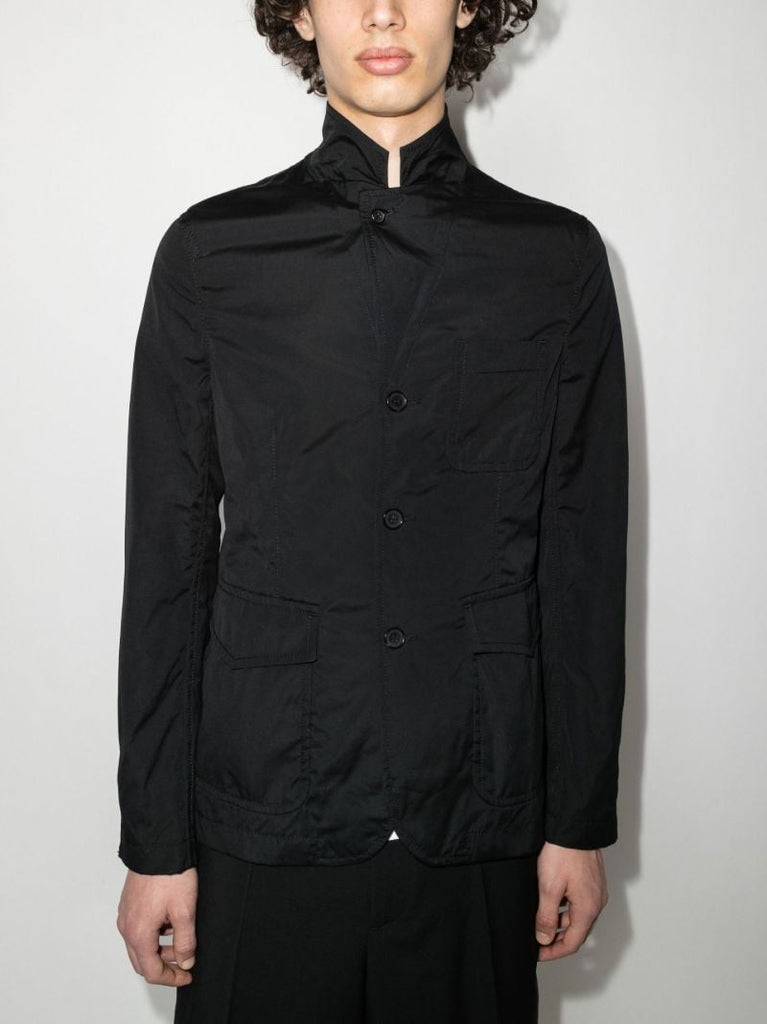 Unstructured Cotton Blazer