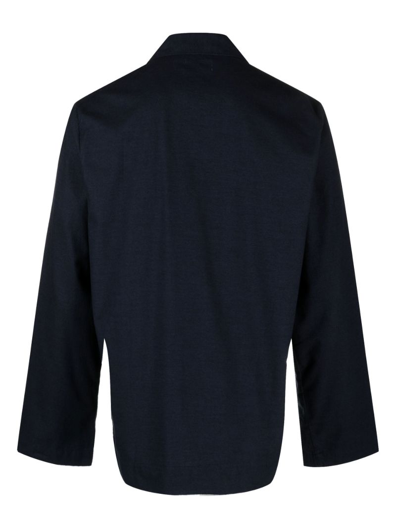 Blue Organic Cotton Pyjama Shirt
