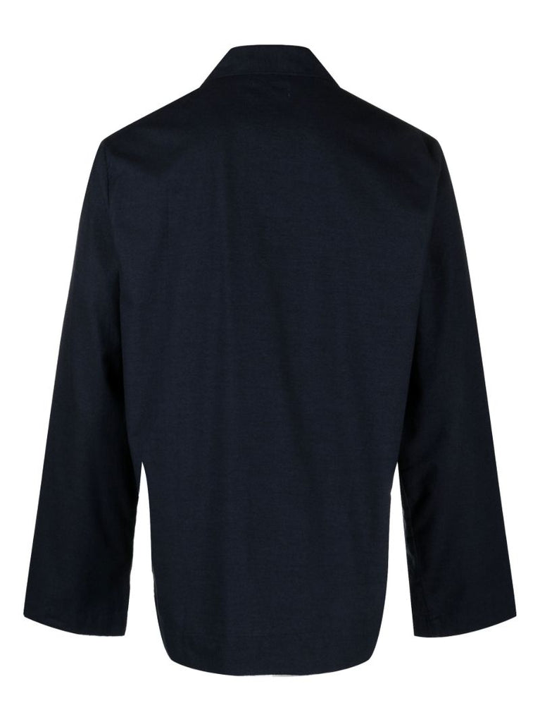 Blue Organic Cotton Pyjama Shirt