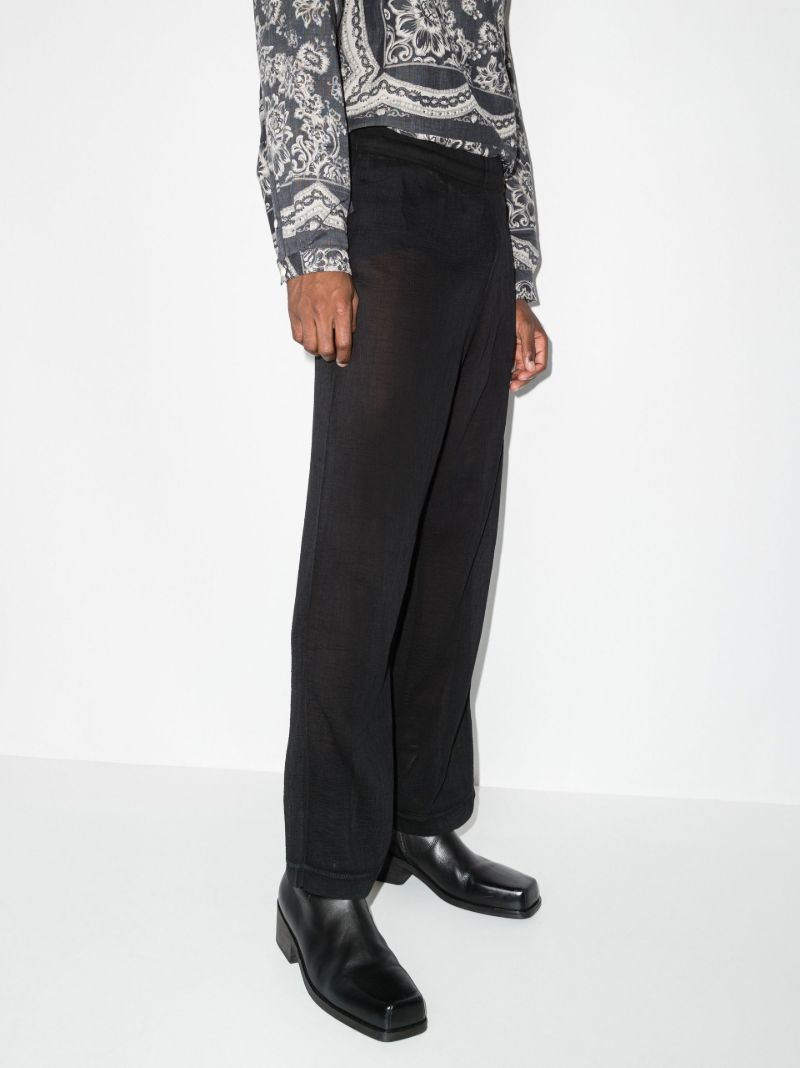 Reduced Straight Leg Trousers