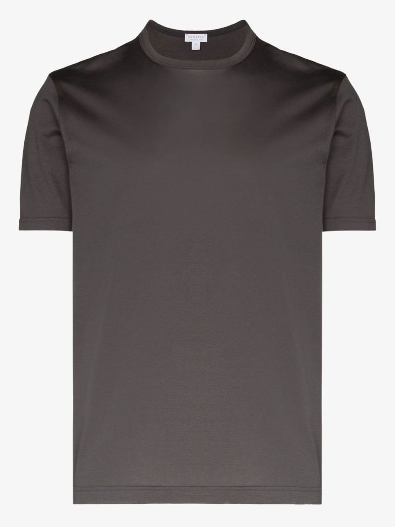 Grey Classic Cotton T-shirt