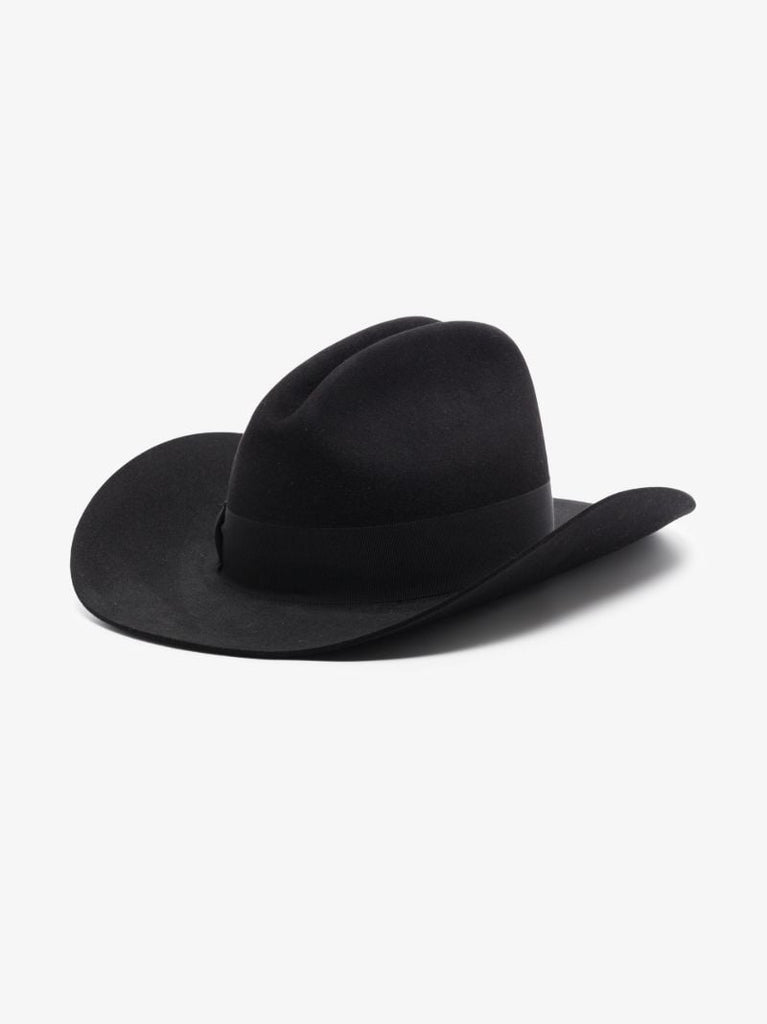 Black Felt Cowboy Hat