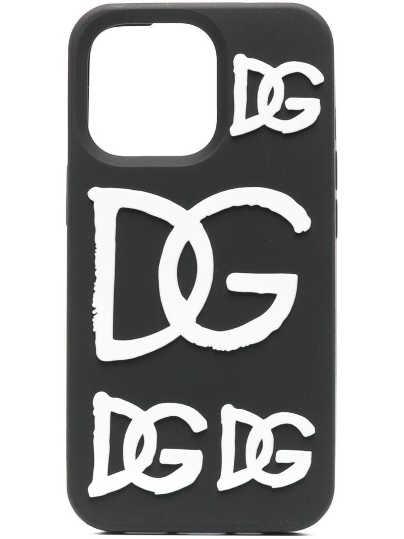 Black Logo Iphone 13 Pro Cover
