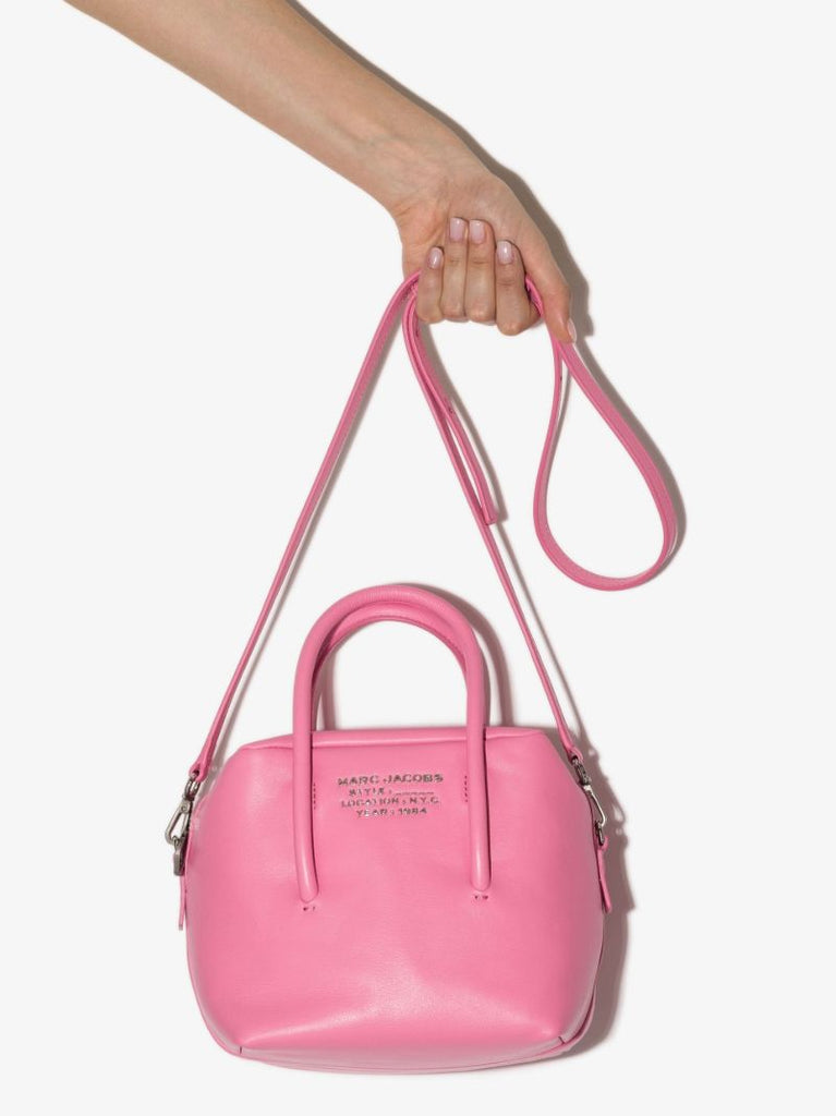 Pink the Duet Mini Leather Tote Bag