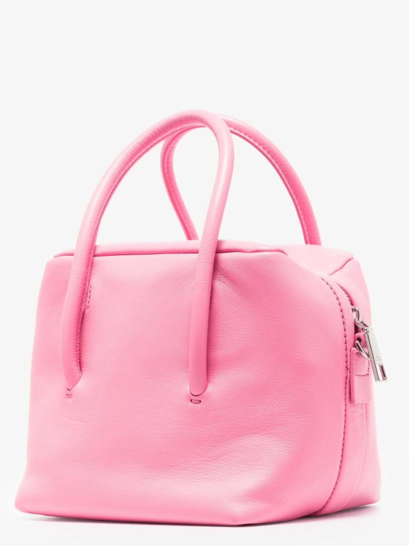 Pink the Duet Mini Leather Tote Bag