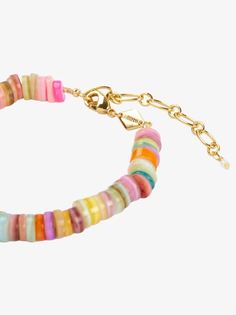 Multicolour Holiday Beaded Bracelet