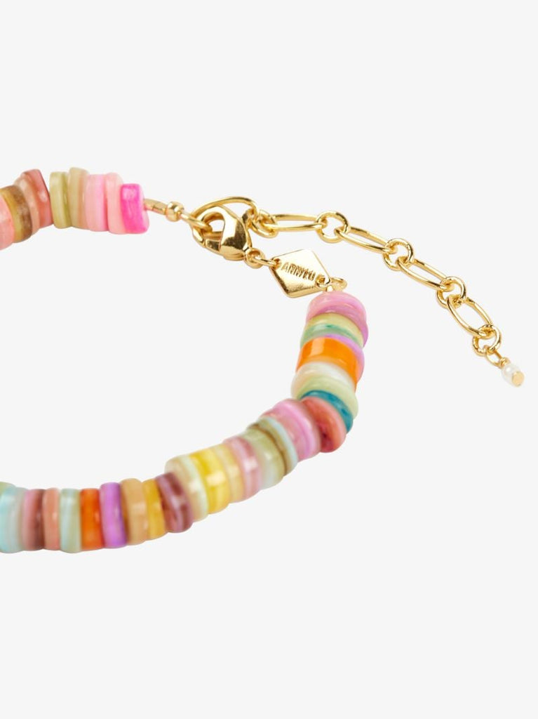Multicolour Holiday Beaded Bracelet