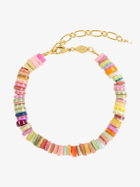 Multicolour Holiday Beaded Bracelet