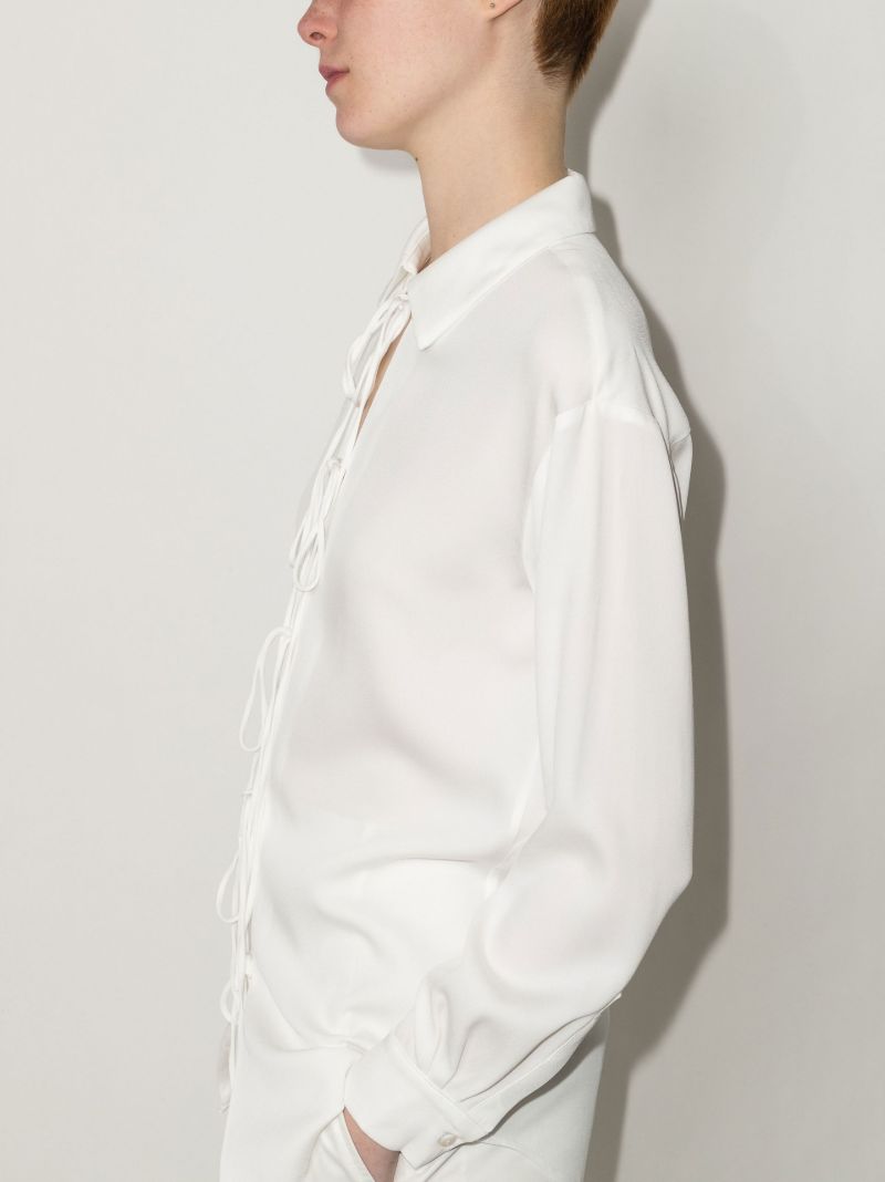Lace-up Shirt
